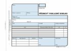 Příjmový doklad, A6, 2 × 50 listů, číslovaný