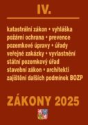 Zákony IV 2025 – stavebnictví, půda