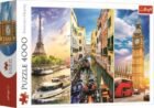 Trefl Puzzle Výlet po Evropě / 4000 dílků