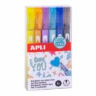 Apli Outline Sada metalických popisovačů 6 ks