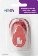 HEYDA ozdobná děrovačka velikost S - kočička 1,7 cm