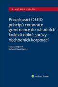 Prozařování OECD principů corporate governance do národních kodexů dobré správy obchodních korporací