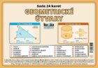 Sada 24 karet - geometrické útvary
