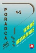 Poradca č. 4-5 / 2022 - Zákon o verejnom obstarávaní s komentárom (e-kniha)
