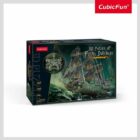 Puzzle 3D LED - Létající Holanďan 360 dílků
