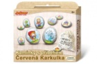 Malování na kameny s příběhem Červená Karkulka