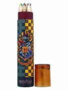Pastelky v pouzdře Harry Potter 12 ks + ořezávátko