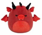 Squishmallows Červený drak Salami