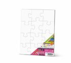 Namaluj si sám Obdélník - kreativní puzzle bez potisku