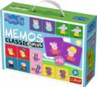Trefl Pexeso Classic&Plus Prasátko Peppa 4v1