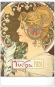 Alfons Mucha 2026 - nástěnný kalendář