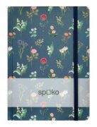 Spoko zápisník Flowers květiny A5, linkovaný