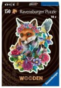 Puzzle Barevná liška 150 dílků (dřevěné)