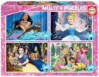 Puzzle Disney princezny 4v1 (50,80,100,150 dílků)