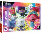 Trefl Puzzle Trollové 2 - Náš hudební svět / 24 dílků MAXI
