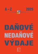 Daňové a nedaňové výdaje A-Z 2025