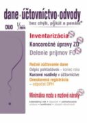 Dane, účtovníctvo, odvody bez chýb, pokút a penále č. 1 / 2024 - Inventarizácia majetku a záväzkov (