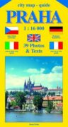 City map - guide PRAHA 1:16 000 (čeština, angličtina, italština, němčina, francozština)