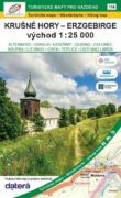 Krušné hory - Erzgebirge, východ 1:25 000 (Altenberg, Hora Sv. Kateřiny, Geising, Chlumec, Krupka, L
