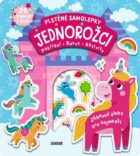 Plstěné samolepky Jednorožci + 28 figurek z plsti
