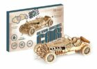 NiXiM Dřevěné 3D puzzle - Retro závodní auto