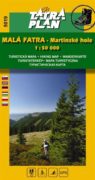 Malá Fatra - Martinské hole - 1:50 000 Turistická a cykloturistická mapa
