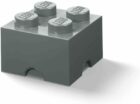 Úložný box LEGO 4 - tmavě šedý