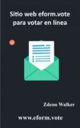 Sitio web eform.vote para votar en línea (e-kniha)