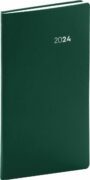 Diář 2024: Balacron - zelený, kapesní, 9 × 15,5 cm