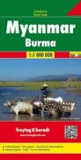 AK 182 Myanmar - Burma 1:1 000 000 / automapa
