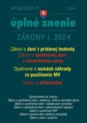 Aktualizácia I/2 2024 – daňové a účtovné zákony