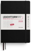 Daily Planner 2026 Medium (A5) Black - tečkovaný