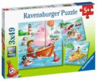 Puzzle Disney: Přání 3x49 dílků