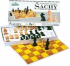 Šachy dřevěné - společenská hra společenská hra v krabici
