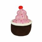 Plyšový polštář - Cupcake