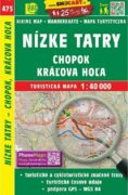 SC 475 Nízké Tatry - Chopok, Kráľova Hoľa 1:40 000