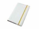 Kožený obal na diář Moleskine S 14 x 9 cm - kůže bílá deluxe